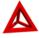 Tetrahedron animation